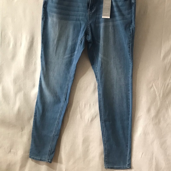 Ashley Stewart fearless tall skinny stretch jeans 22T NWT - Picture 11 of 12